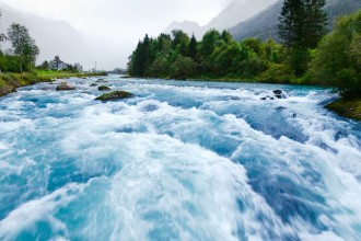 Picture of Glacier river
