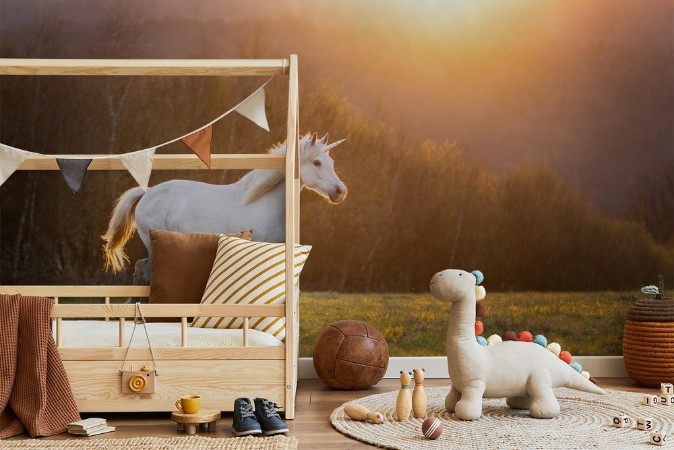 Picture of Unicorn Running Free