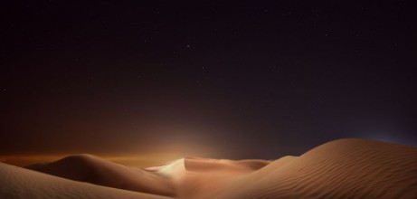 Kép Desert by night