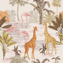 Obrázok z Giraffe in safari