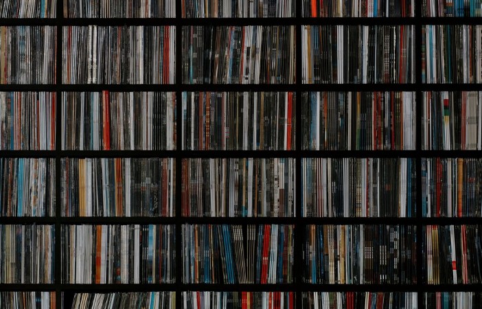 Album Covers photowallpaper Scandiwall