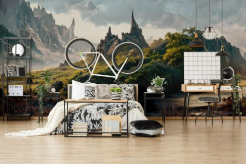 Bild på Fantasy landscape II