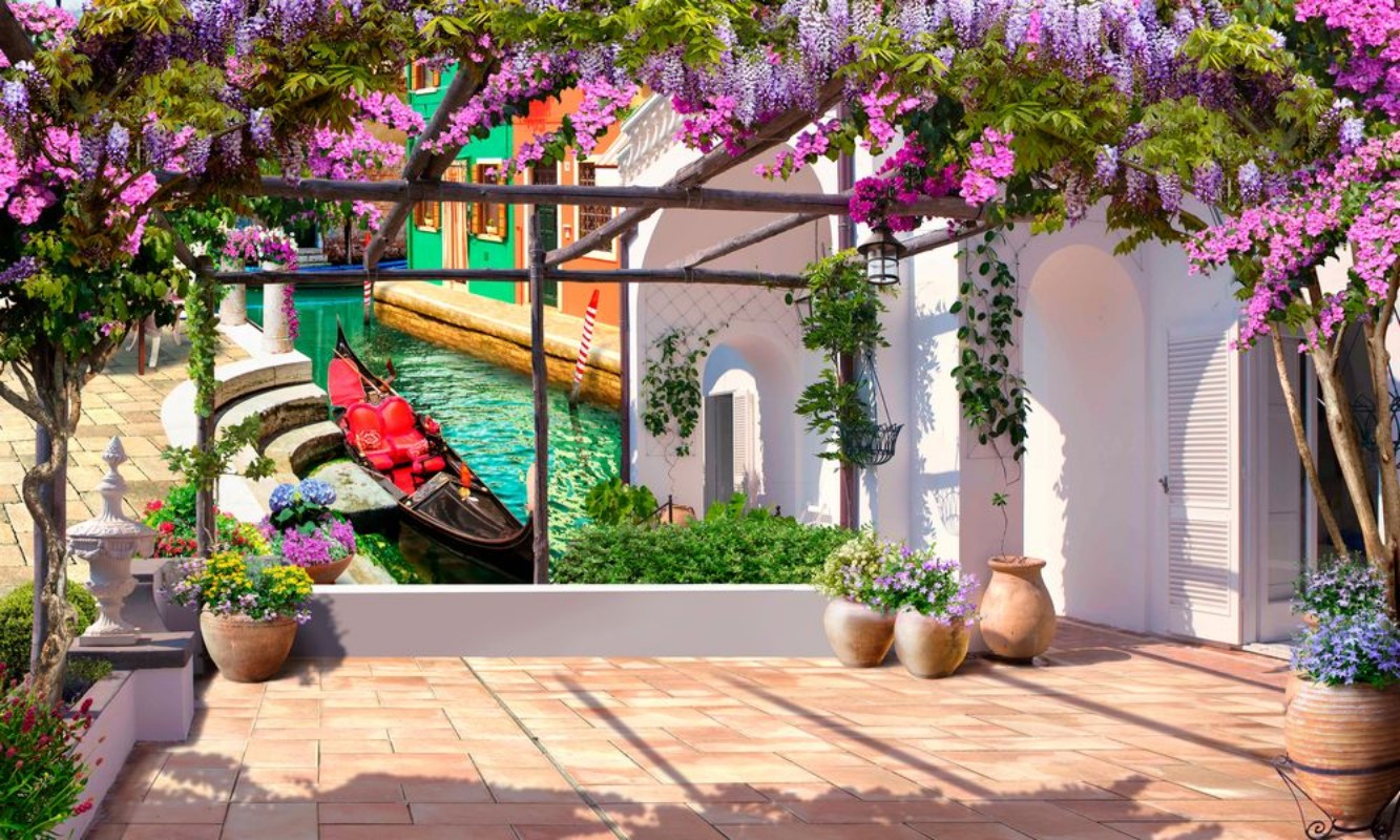 Picture of Beautiful courtyard