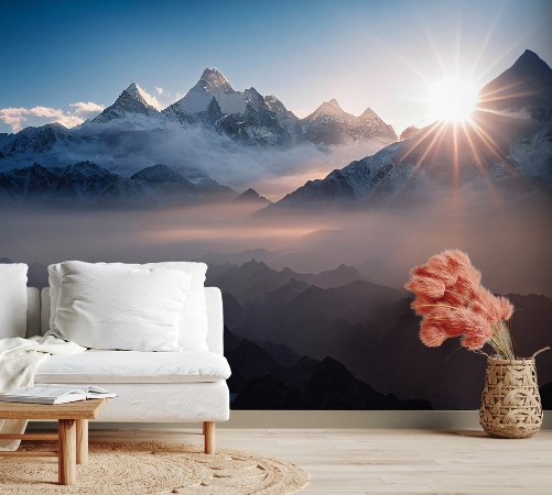 Picture of Sunrise in the mountains