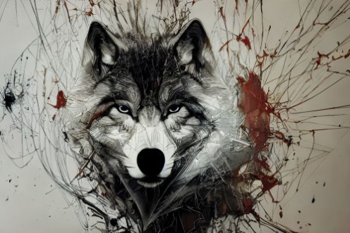 Picture of Wolf Portrait