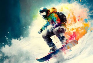 Obrázek Illustration Snowboard I