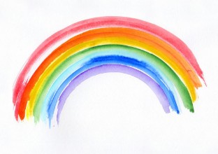Bild von Coloured rainbow
