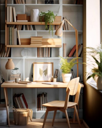 Bild på Books in Bookcase