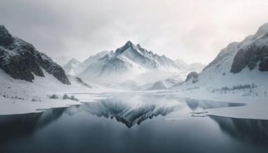 Picture of Surrounded lake