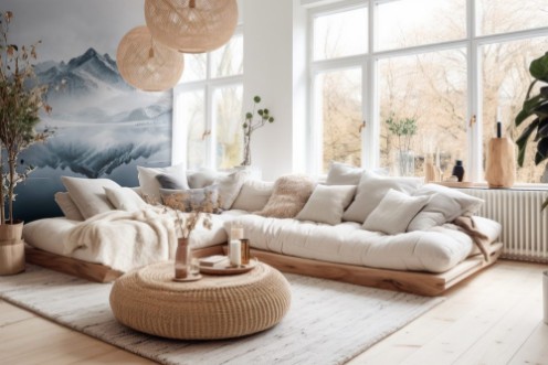 Bild von Surrounded lake