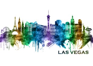 Las Vegas Nevada Skyline paveikslėlis
