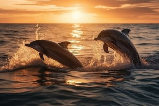 Bild på Sunset sea