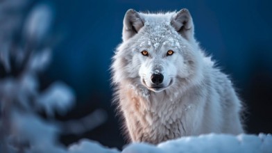 Bild von Snowy wolf