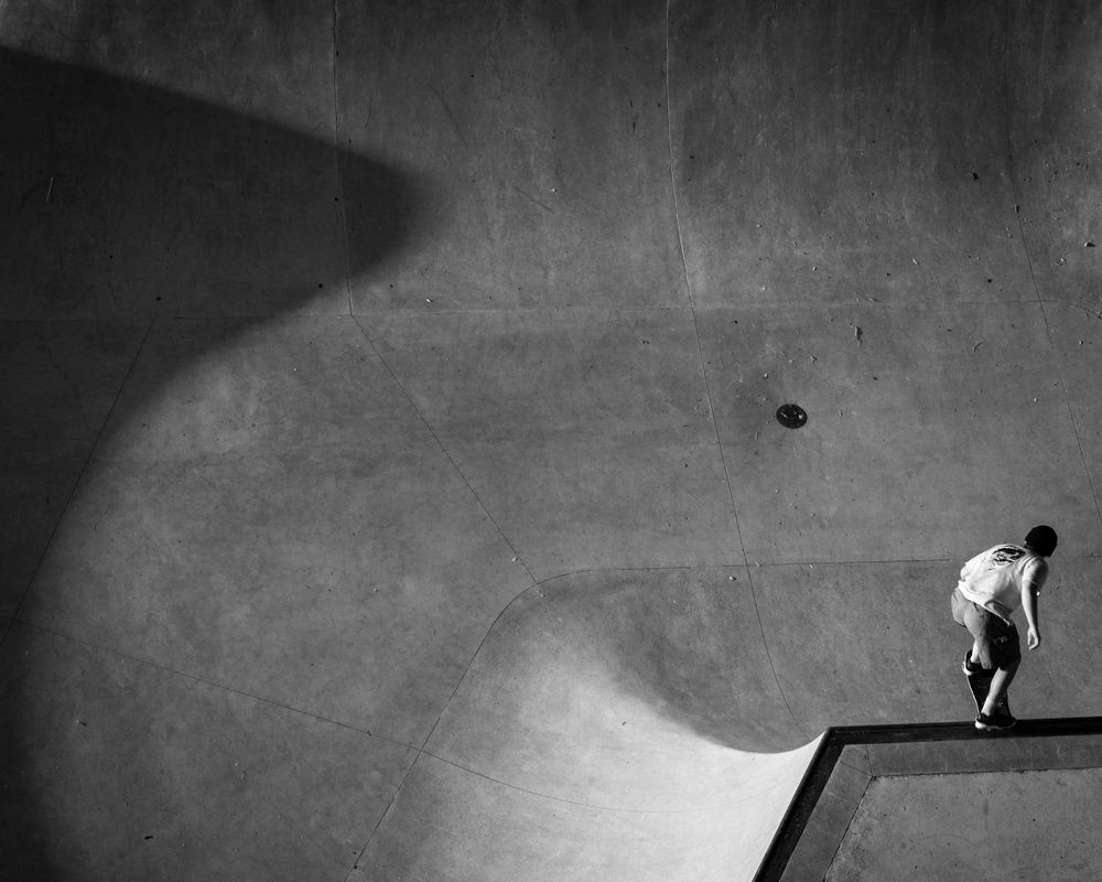 Slika Skater at the skate park