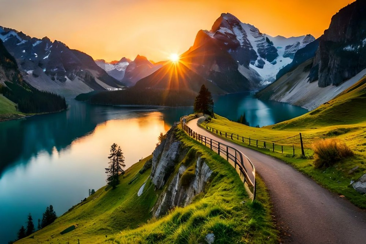 Picture of Norway landscape I