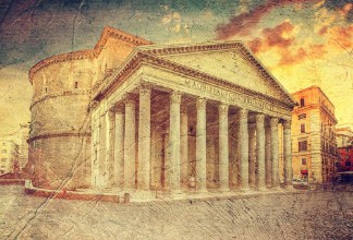 Снимка на Pantheon in the morning