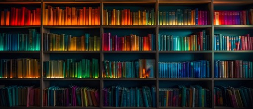 Image de Bright rainbow books