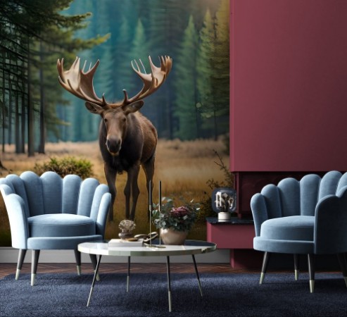 Picture of Majesteettinen hirvi