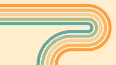 Pilt Retro Rainbow