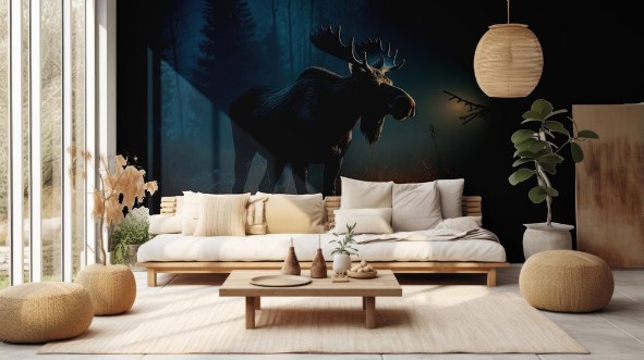 Afbeeldingen van Misty forest I