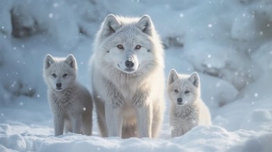 Снимка на Wolf family