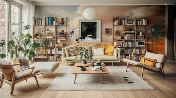 Bild von Cloudy desert