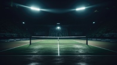 Picture of Tennisbane med spotlights