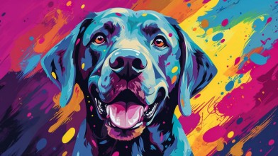 Imagen de Dog illustration