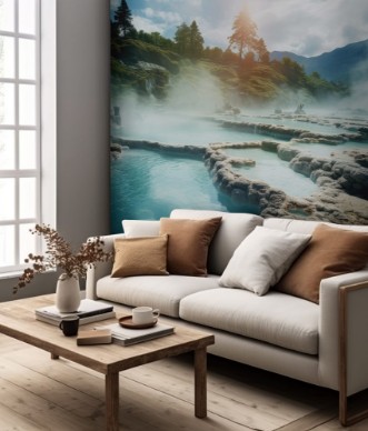 Picture of Hot Spring Landscape