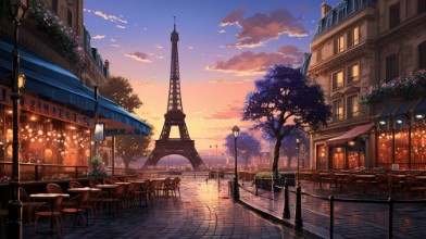 Imagen de Shopping Street in Paris