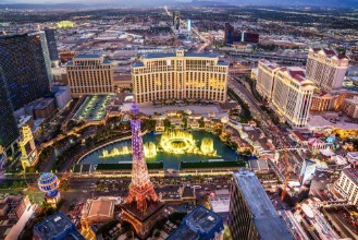 Pilt Linnulennult vaade Las Vegasele