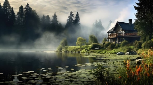 Norway landscape III photowallpaper Scandiwall