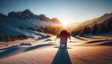 Obrazek Snowboard wonderland