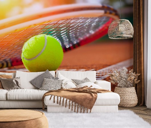 Afbeeldingen van Ikonisk tennisduo