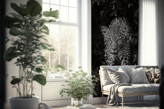 Picture of Leopard øye til øye