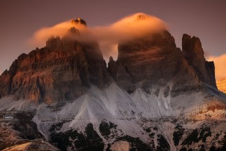 Immagine di Tre Cime in Cotton Candy