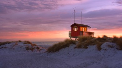 Bild vun Coastal Sunset