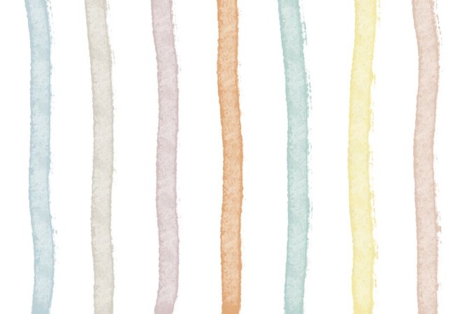 Colorful Lines photowallpaper Scandiwall