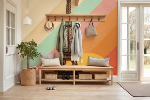 Bild på Eiffel Tower Rainbow