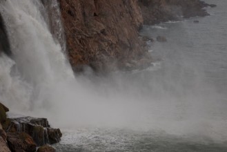 Picture of Beautiful Waterfall in the Nature