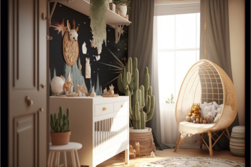 Magical Horse Collage Art paveikslėlis