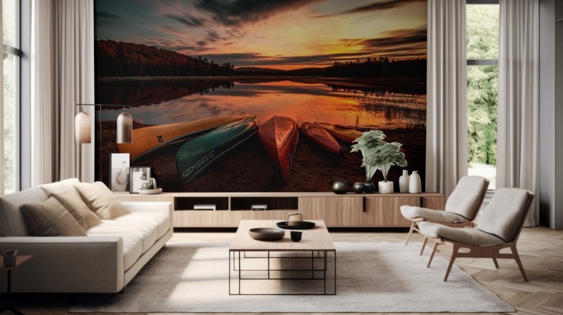 Picture of Auringonnousu rannalla