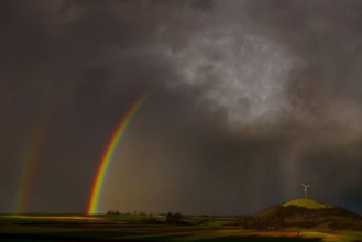 Attēls Double Rainbow