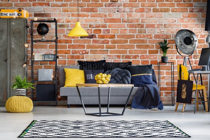 Picture of Red old brick wall