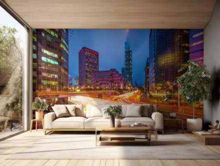 Afbeeldingen van Taipei Taiwan Cityscape