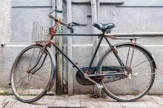 Bild von Old Rusty Bicycle