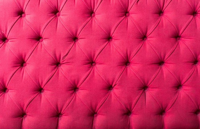 Picture of Pink textile with buttons