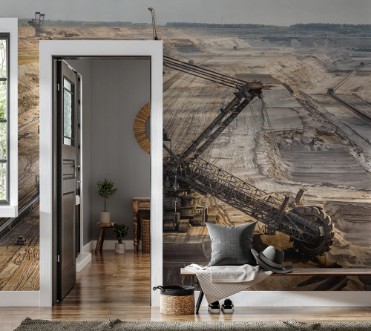 Picture of Bucket-wheel excavator mining