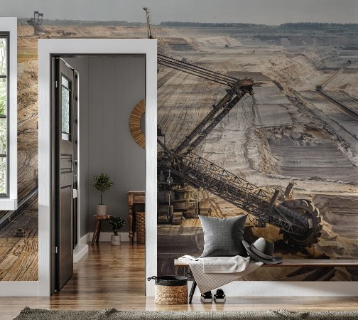 Image de Bucket-wheel excavator mining