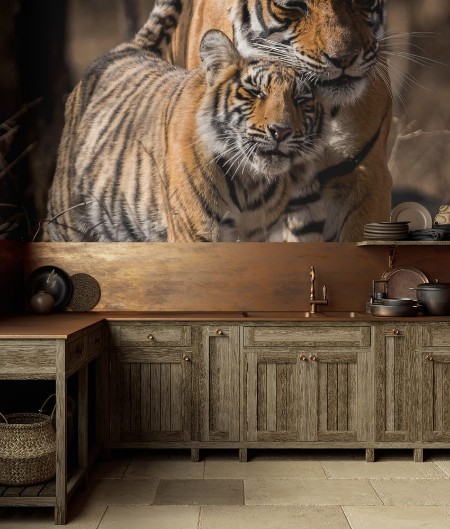 Picture of Cuddling Tigers